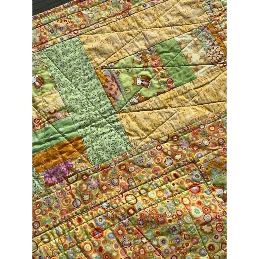 Handmade patchwork baby